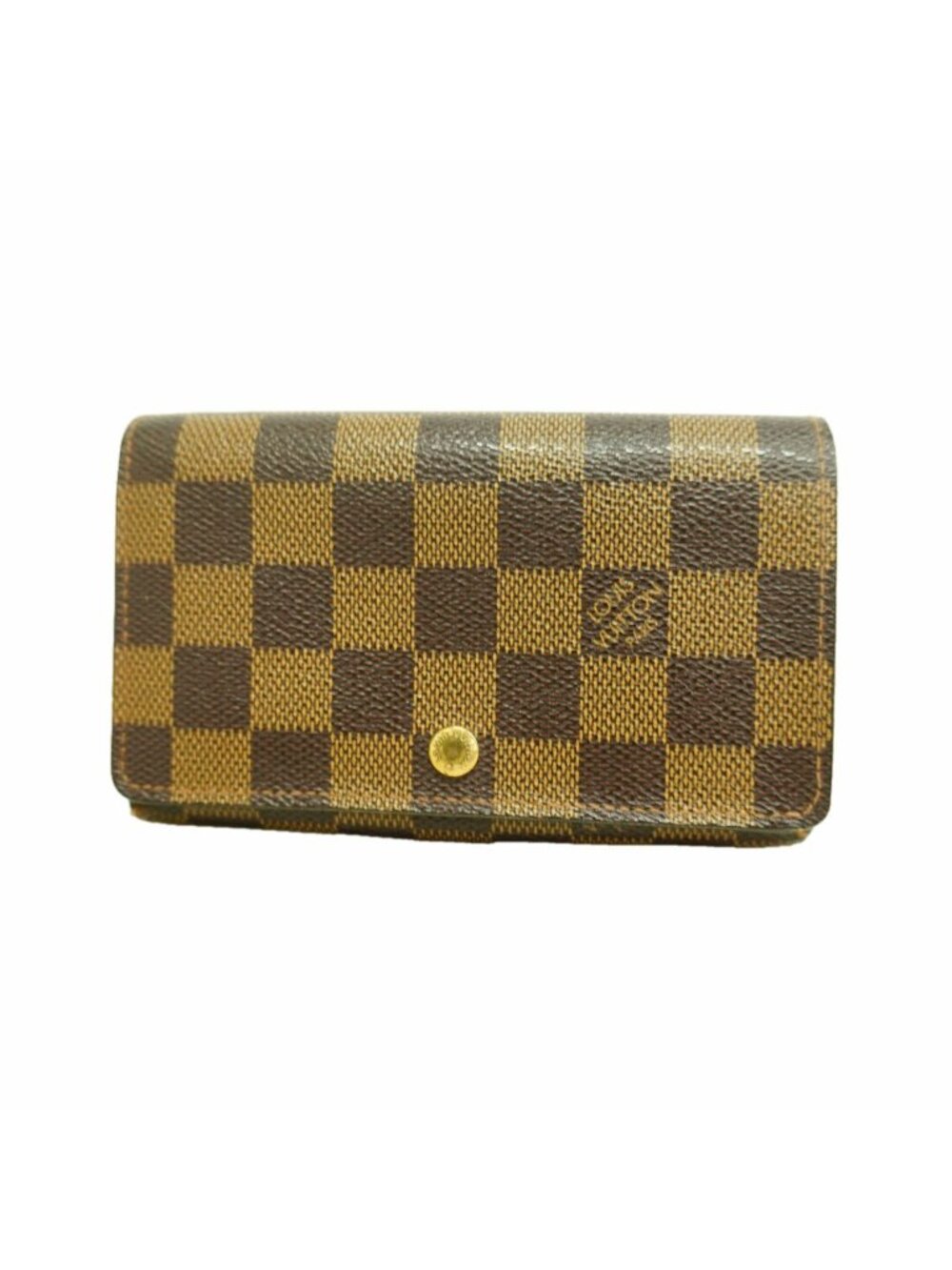 Louis Vuitton Wallet Damier Porte Monnaie Billets Tresor Ebene